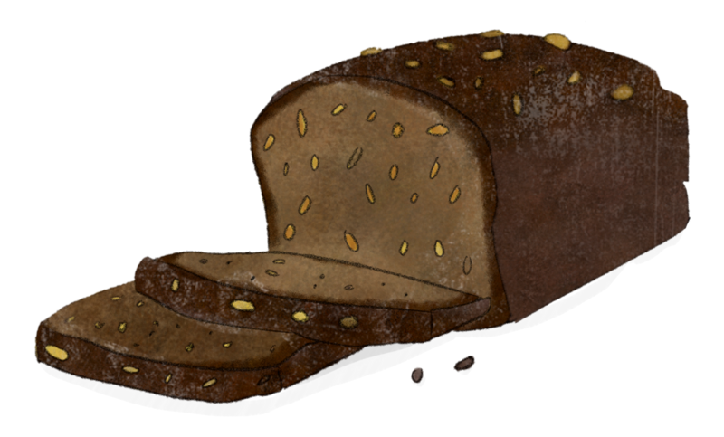 Illustration Vollkornbrot