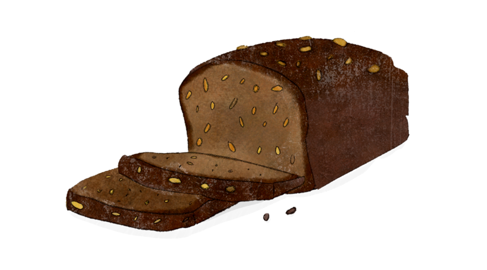 Illustration Vollkornbrot