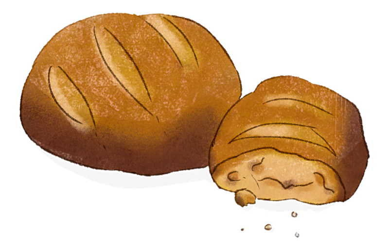 Illustration Brot