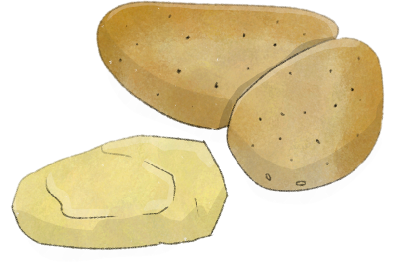 Illustration Kartoffel