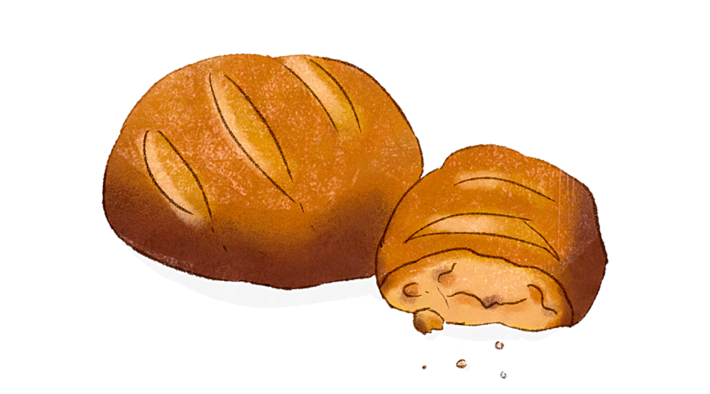 Illustration Mischbrot