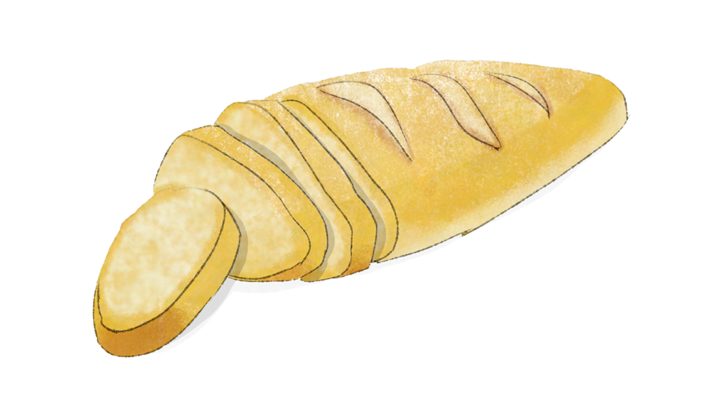 Illustration Weizenbrot