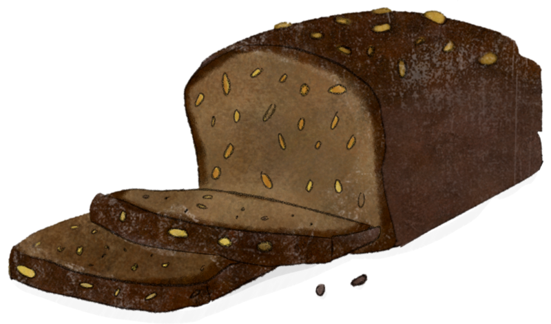 Illustration Vollkornbrot